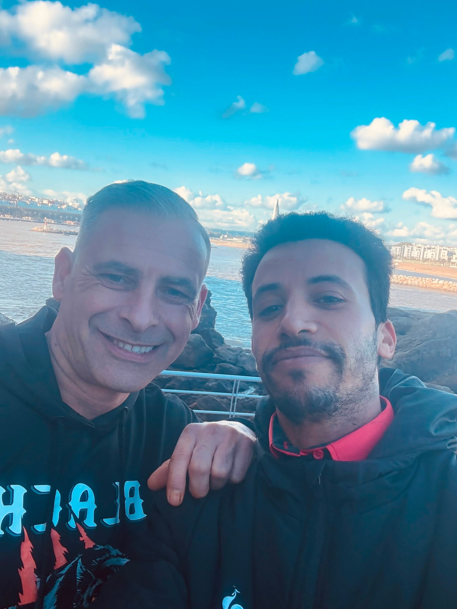 Dominique et Hussein, complices